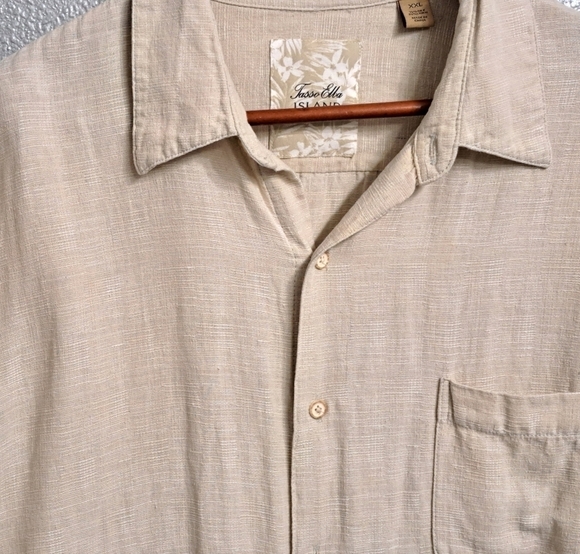 Tasso Elba Island Men's Linen Silk Blend    Size XXL - Picture 8 of 9